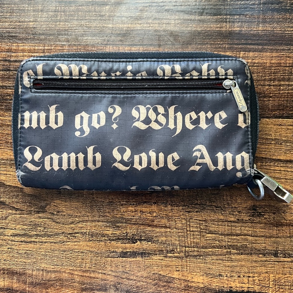 Where Did My L.A.M.B Go? Zip Wallet